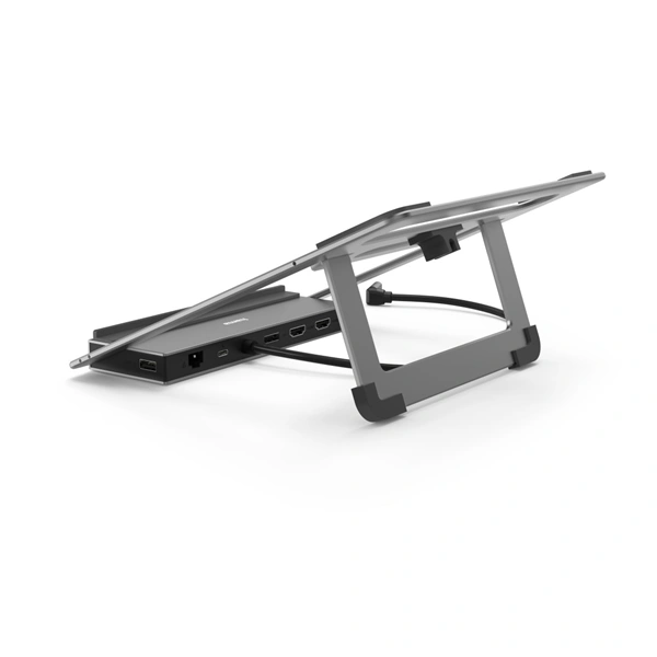 Hama USB-C dokovací stanice a stojan pro notebook Connect2Office Stand, 12 portů
