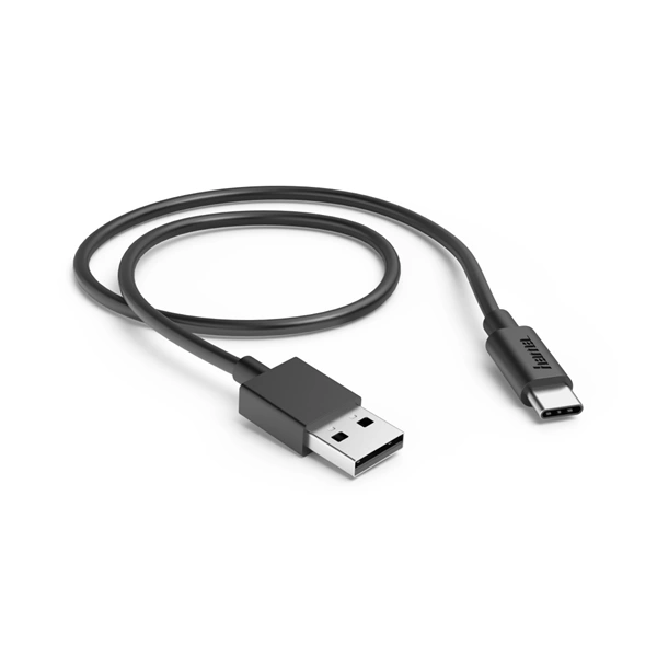 Hama kabel USB-C 2.0 typ A-C 0,5 m, černý