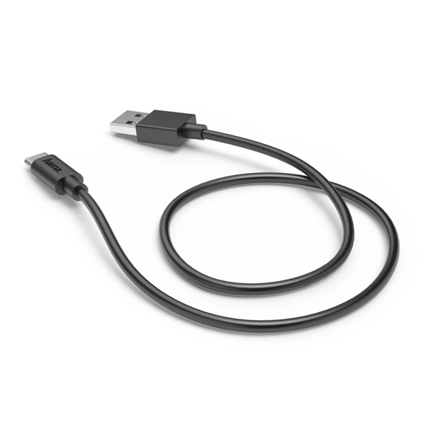 Hama kabel USB-C 2.0 typ A-C 0,5 m, černý