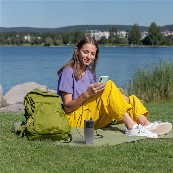 Hama High Power 65 W, powerbanka, 20000 mAh, 2x USB-C, 1x USB-A, PD, QC, displej