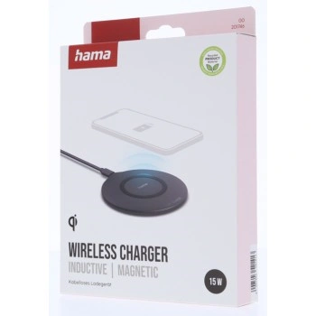 Hama bezdrátová nabíječka Qi 15 W