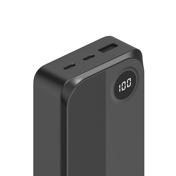 Hama powerbanka 20000 mAh, 3 A, 15 W, výstup: 2x USB-C, 1x USB-A, LED displej