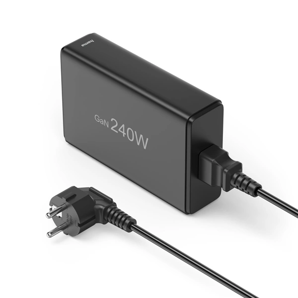Hama USB nabíjecí stanice GaN, 4x USB-C PD, 1x USB-A QC, 240 W