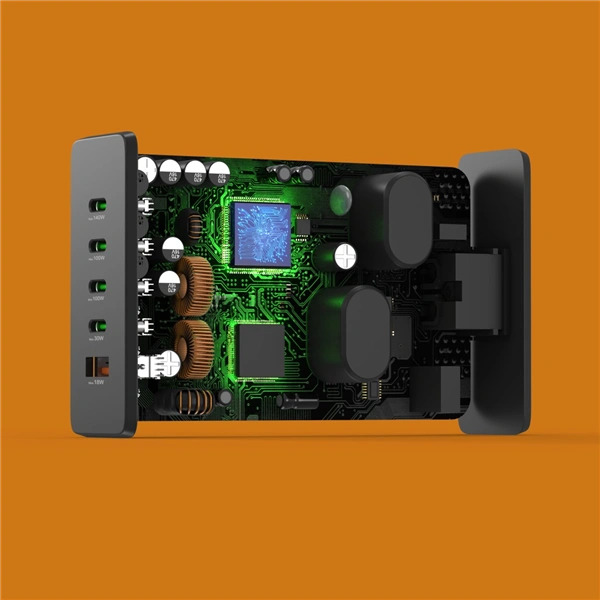 Hama USB nabíjecí stanice GaN, 4x USB-C PD, 1x USB-A QC, 240 W