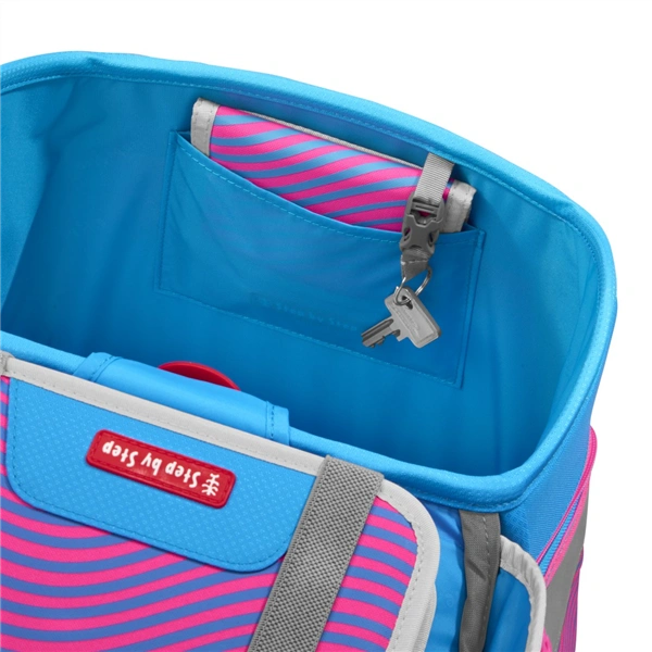 Školní aktovka Step by Step SPACE NEON, Kolibri Kaja - 5 dílný set, AGR certifikát