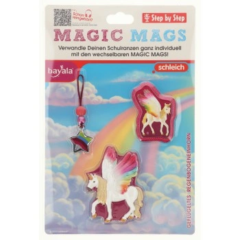 Doplňková sada obrázků MAGIC MAGS schleich, bayala, geflügeltes Regenbogeneinhorn
