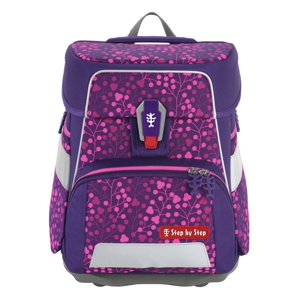 Školní aktovka Step by Step SPACE SHINE, Butterfly Night Ina - 5 dílný set, AGR certifikát