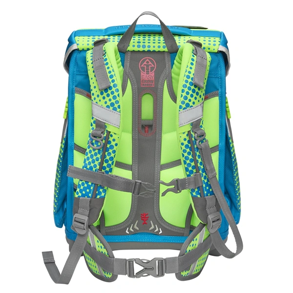 Školní aktovka Step by Step SPACE NEON, Race Car Chuck - 5 dílný set, AGR certifikát