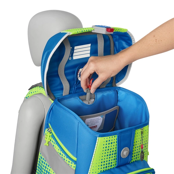 Školní aktovka Step by Step SPACE NEON, Race Car Chuck - 5 dílný set, AGR certifikát