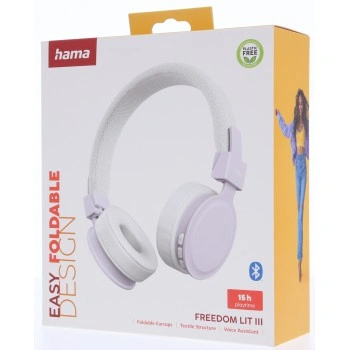 Hama Bluetooth sluchátka Freedom Lit III, on-ear, bílá