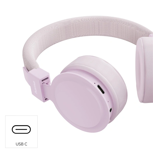 Hama Bluetooth sluchátka Freedom Lit III, on-ear, růžová