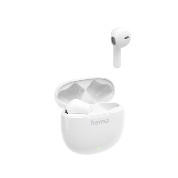 Hama Bluetooth sluchátka Action One, pecky, bílá