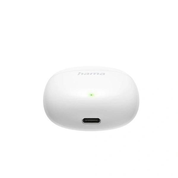 Hama Bluetooth sluchátka Action One, pecky, bílá