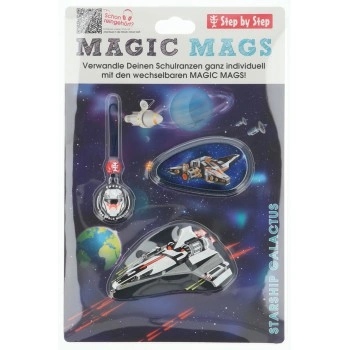 Doplňková sada obrázků MAGIC MAGS, Starship Galactus, pro aktovky a batohy Step by Step