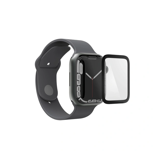 Hama Super Hybrid, ochrana displeje pro Apple Watch 7/8/9, 45 mm, nerozbitná