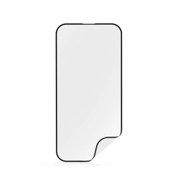 Hama Super Hybrid, nerozbitné ochranné sklo na displej pro Apple iPhone 16 Plus, licence D3O®
