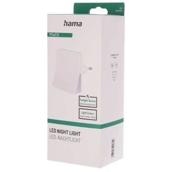 Hama DayNight Sensor, noční/orientační LED světlo, do zásuvky, automatické zapnutí/vypnutí