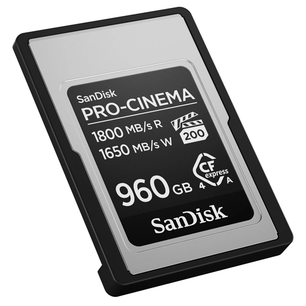 SanDisk PRO-CINEMA CFexpress Type A Card 480GB