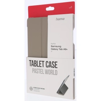 Hama Pastel World, pouzdro pro Samsung Galaxy Tab A9+ 11", přírodní/průhledné