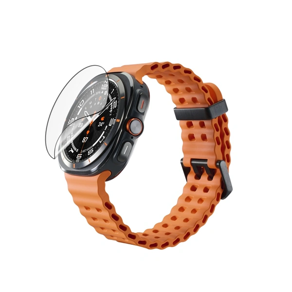 Hama Super Hybrid, ochrana displeje pro Samsung Galaxy Watch Ultra, 47 mm, nerozbitná
