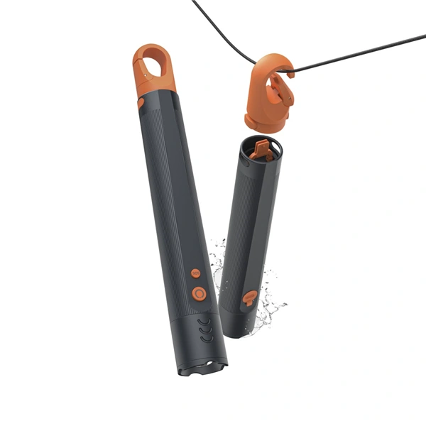 Hama FLX1200-C, LED svítilna, nabíjecí, hliníková, 1200 lm/300 m, 4 režimy+SOS, IP44, zoom,karabinka