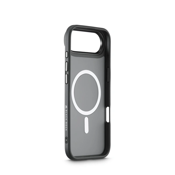 Black Rock Hybrid Case, kryt pro Apple iPhone Air, magnetický, matný, poloprůhledný černý