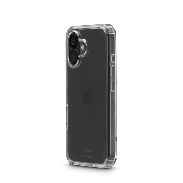 Hama Extreme Protect, kryt pro Apple iPhone 17, materiál D3O®, nežloutne, průhledný