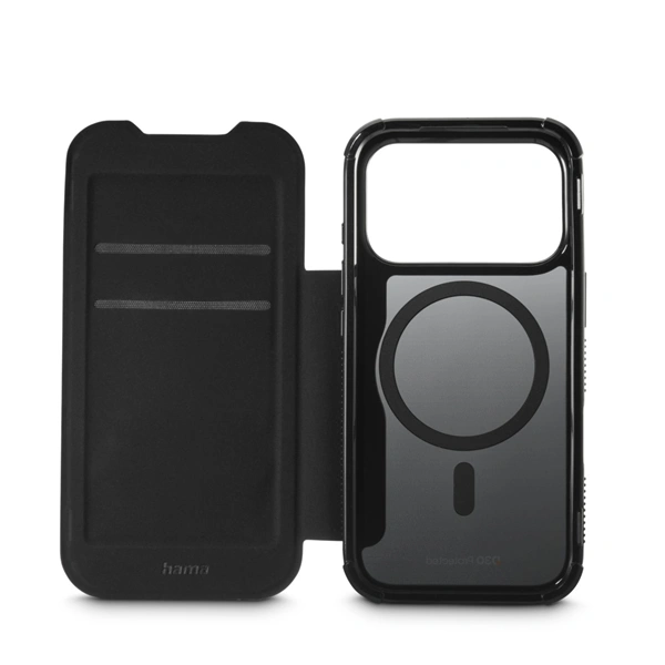 Hama Extreme Protect, pouzdro pro Apple iPhone 17 Pro, magnetické, licence D3O®, černé