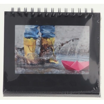 Hama stolní spirálové album pro 12 fotografií 10x15 cm nebo 11x15 cm, černá