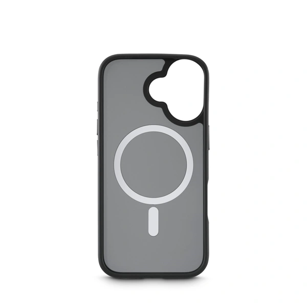Black Rock Hybrid Case, kryt pro Apple iPhone 17, magnetický, matný, poloprůhledný černý
