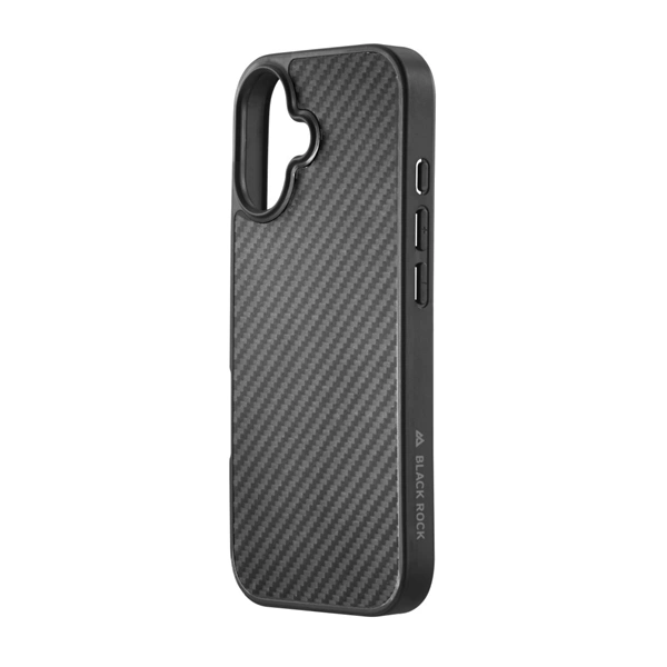 Black Rock Robust Carbon, kryt pro Apple iPhone 17, magnetický, karbonový vzhled, černý