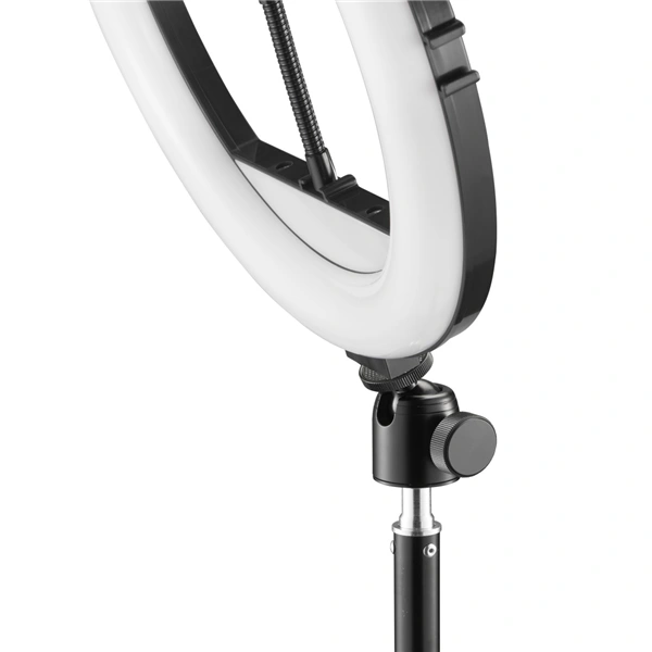 Hama SpotLight Steady 120 III, kruhové LED světlo 12" pro telefon, Bluetooth spoušť, stativ