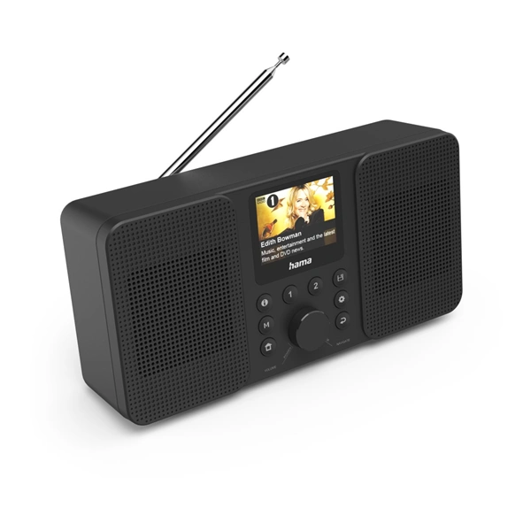 Hama digitální a internetové rádio DIR10, DAB+/FM/Bluetooth, App ovládání