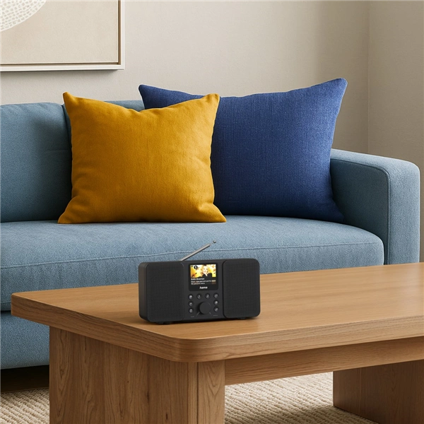 Hama digitální a internetové rádio DIR10, DAB+/FM/Bluetooth, App ovládání