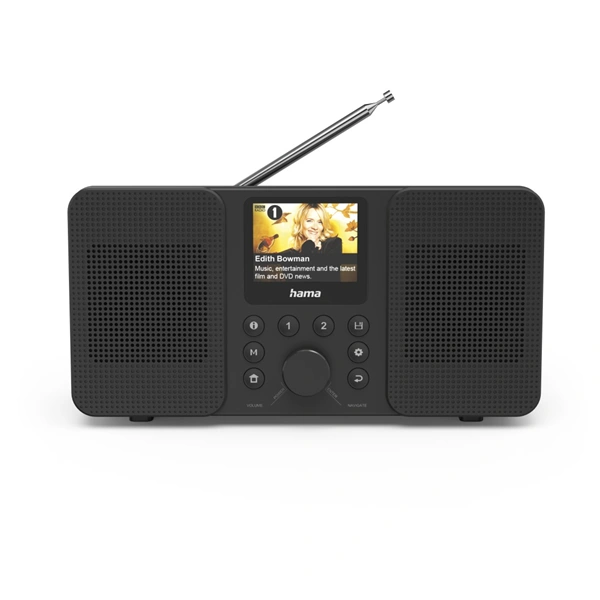 Hama digitální a internetové rádio DIR10, DAB+/FM/Bluetooth, App ovládání