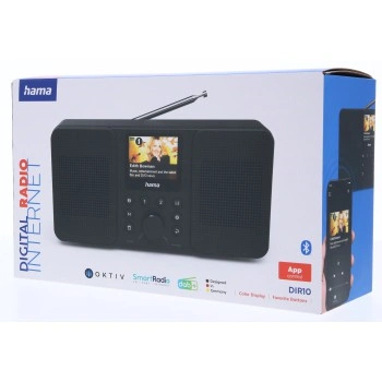Hama digitální a internetové rádio DIR10, DAB+/FM/Bluetooth, App ovládání