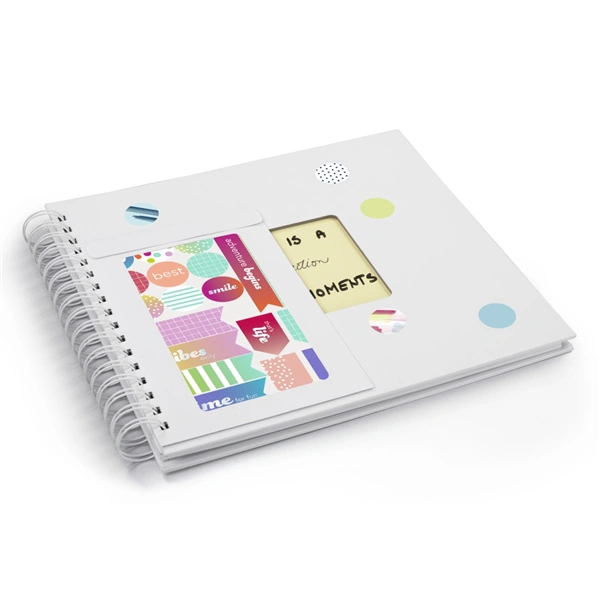 Hama kreativní set – spirálové album + 3 archy nálepek (deník DIY)