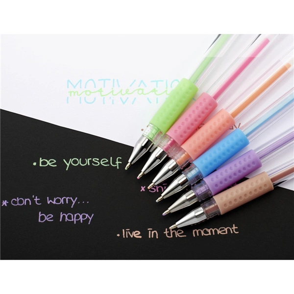 Hama gelové kuličkové pero Pastel - set 6 pastelových barev