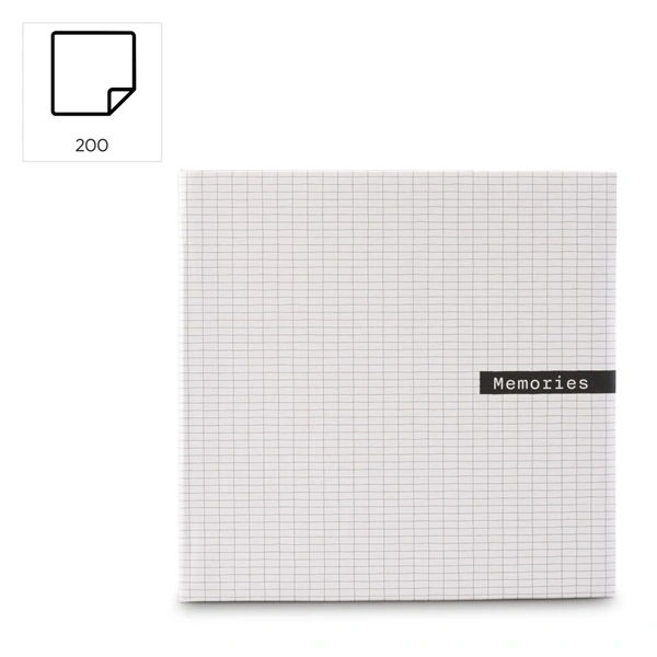 Hama album memo Designline II CHECK 10x15/200, popisové pole