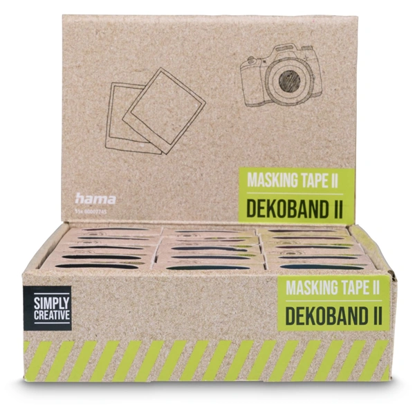 Hama lepící pásky pro kreativní tvorbu II, různé motivy, balení 15 setů (cena je uvedena za 1 set)