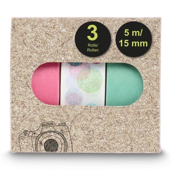 Hama lepící pásky pro kreativní tvorbu II, různé motivy, balení 15 setů (cena je uvedena za 1 set)