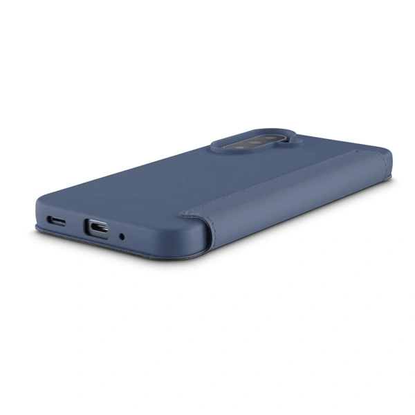 Hama Fantastic Feel, pouzdro-knížka pro Samsung Galaxy A17/A17 5G, hebký povrch, modré