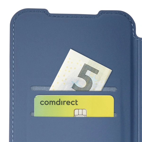 Hama Fantastic Feel, pouzdro-knížka pro Samsung Galaxy A17/A17 5G, hebký povrch, modré