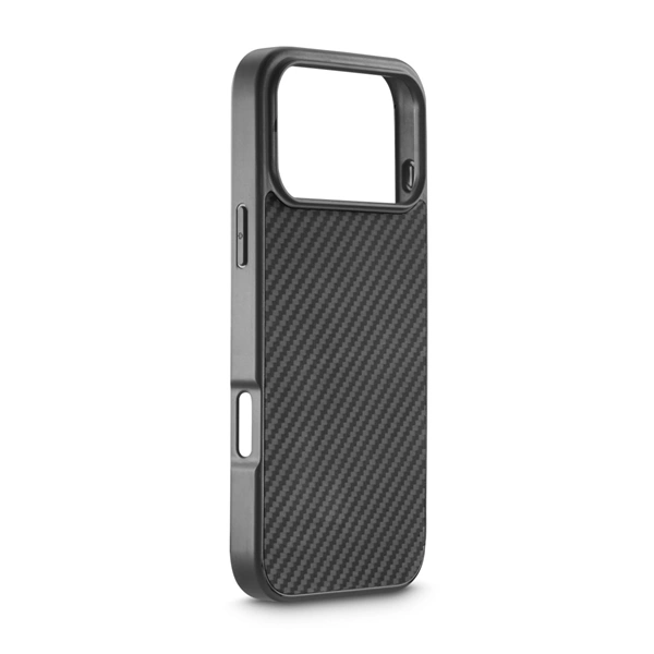 Black Rock Robust Carbon, kryt pro Apple iPhone 17 Pro, magnetický, karbonový vzhled, černý