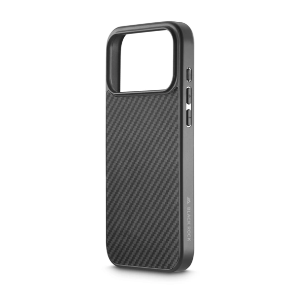 Black Rock Robust Carbon, kryt pro Apple iPhone 17 Pro, magnetický, karbonový vzhled, černý