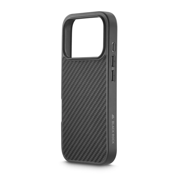 Black Rock Robust Carbon, kryt pro Apple iPhone 17 Pro Max, magnetický, karbonový vzhled, černý