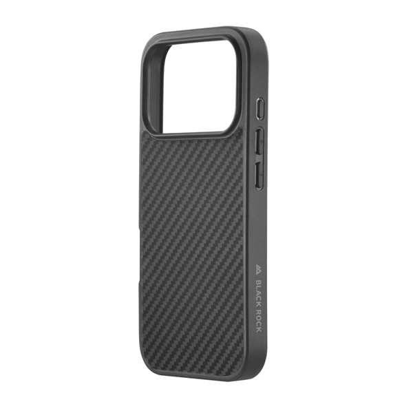 Black Rock Robust Carbon, kryt pro Apple iPhone 17 Pro Max, magnetický, karbonový vzhled, černý