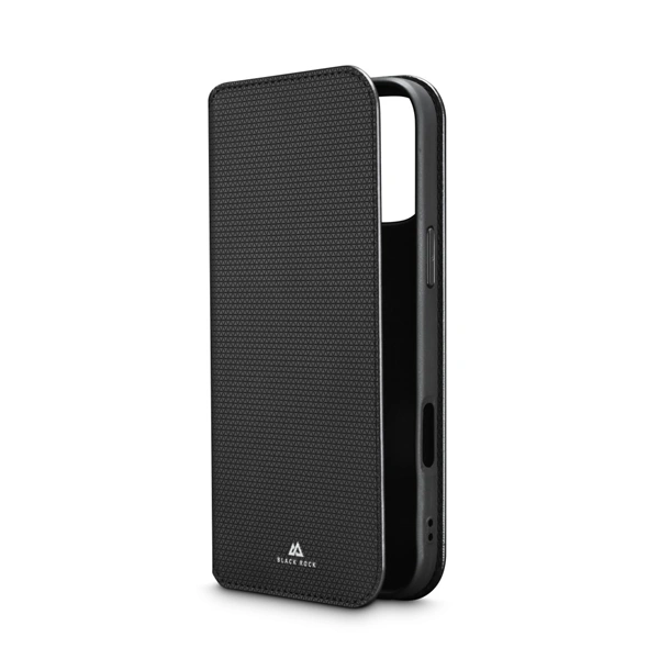 Black Rock Slim Folio, pouzdro-knížka pro Apple iPhone 17 Pro Max, černé