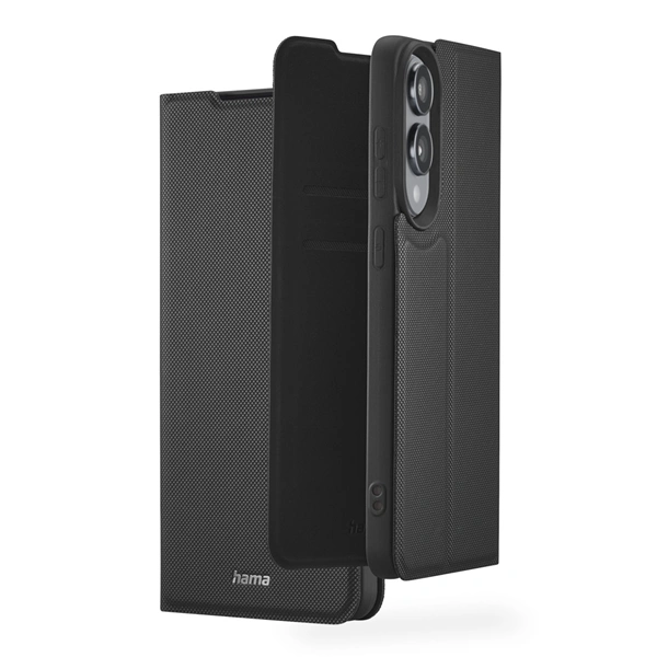 Hama Daily Protect, pouzdro-knížka pro Samsung Galaxy S25 Edge, funkce stojanu, černé