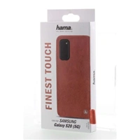Hama Finest Touch, kryt pro Samsung Galaxy S20 (5G), korálový